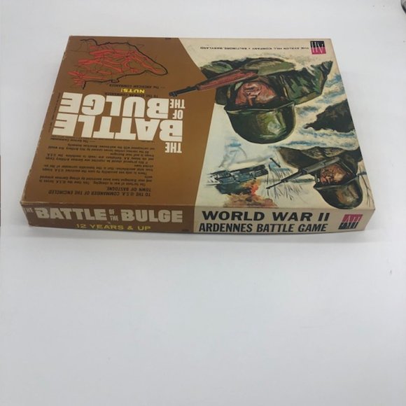 Vintage 1965 Avalon Hill The Battle of the Bulge World War II Battle Game - Picture 10 of 11